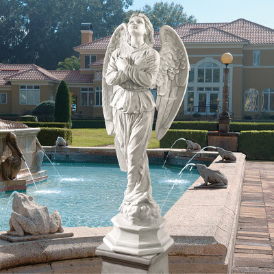Design Toscano Angel of Grief Monument Statue & Reviews | Wayfair